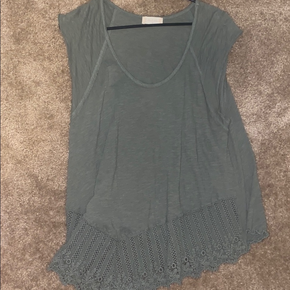 Green shirt